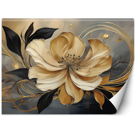 Papier peint Fleur beige Abstrait 400x280 (1/5)