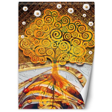 Papier peint Arbre de vie magique Klimt 100x140 (1/5)