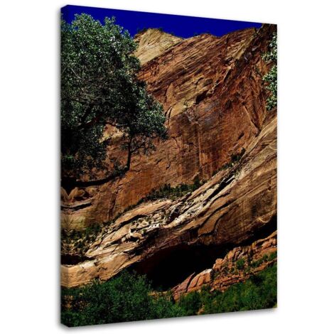Tableau sur toile Paysage Rocher Nature 40x60 (1/5)