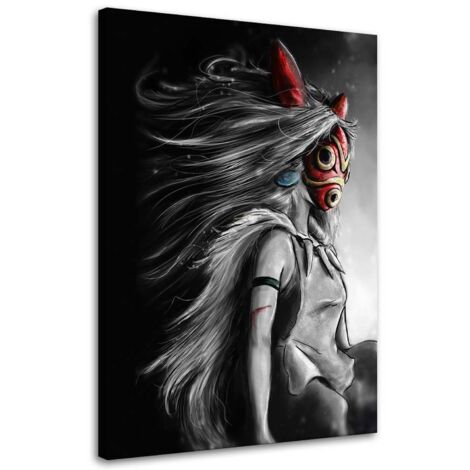 Image sur toile, Princesse Mononoke Anime - 40x60 (1/5)