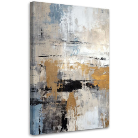 Tableau sur toile Tableau sur toile Abstraction Gold Glamour 70x100 (1/5)