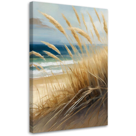 Tableau déco Plage Dunes de mer Nature 70x100 (1/5)