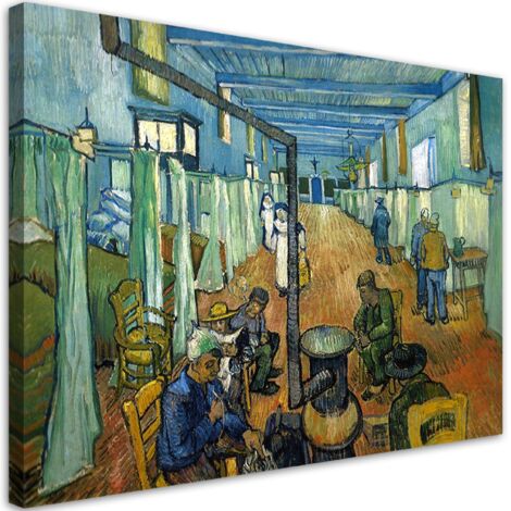 Tableau sur toile Hôpital d'Arles - V. van Gogh 60x40