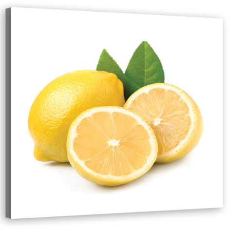Image sur toile, Citron - 60x60 (1/5)