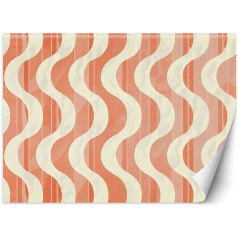 Papier peint Vagues abstraites rétro 250x175 (1/5)