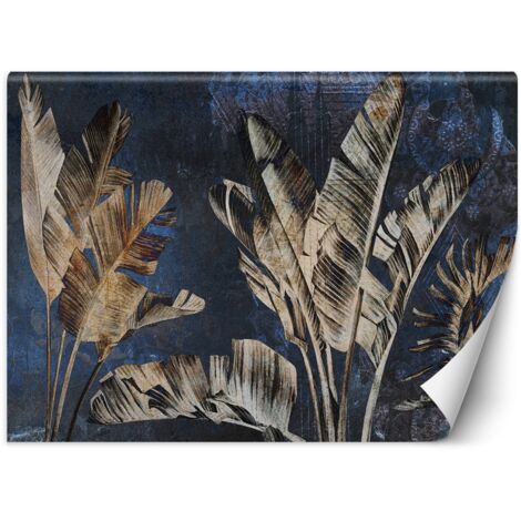 Papier peint Feuilles de bananier Plantes naturelles 100x70 (1/5)