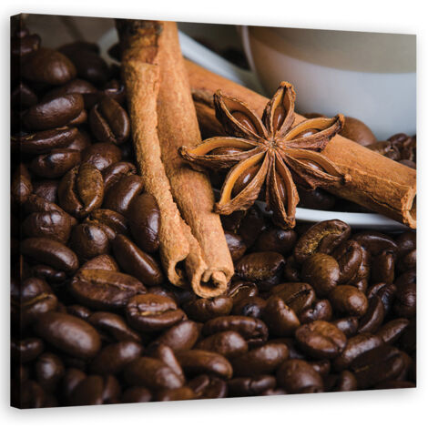 Tableau déco Anya Star et café 40x40 (1/5)