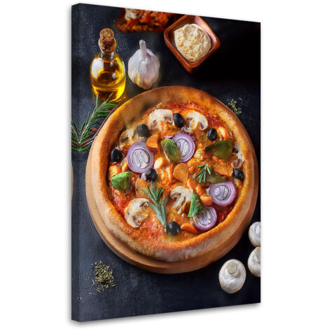 Cadre déco Pizza Food Kitchen Bar 60x90 (1/5)