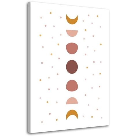 Tableau décoratif Lune pour chambre d'enfant 40x60 (1/5)