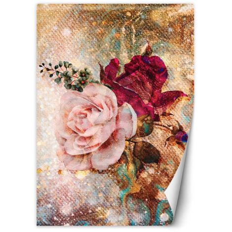 Papier peint Fleurs roses roses 150x210 (1/5)