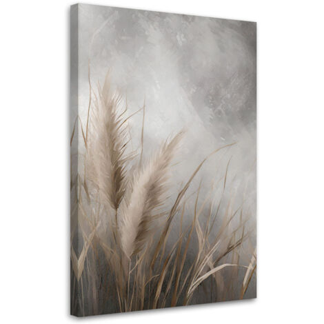 Tableau déco Herbe Nature Botanique 70x100 (1/5)