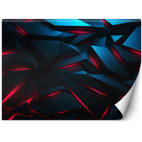 Papier peint Textures abstraites de formes 3D 100x70 (1/5)