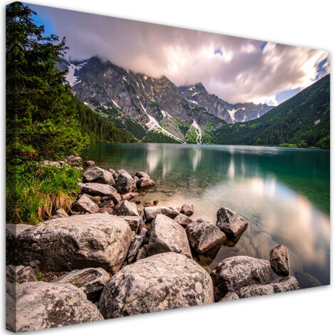 Tableau déco Paysage lac montagne nature 60x40