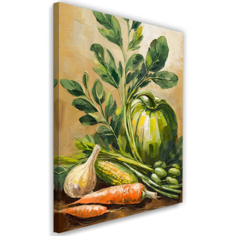 Tableau déco Cuisine Légumes Alimentation 60x90 (1/5)
