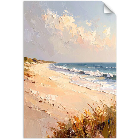 Autocollant Film Mer Plage Dunes Effet peinture 100x150 (1/3)