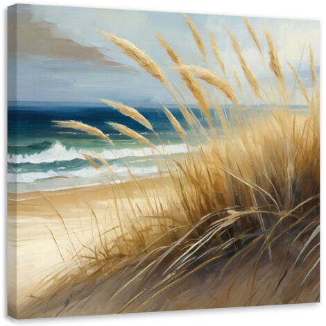 Tableau déco Plage Dunes de mer Nature 40x40 (1/5)