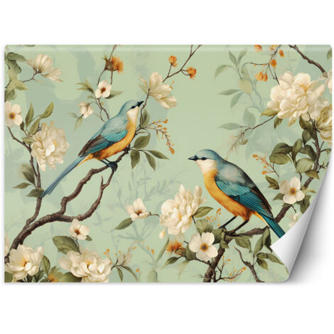 Papier peint Oiseaux Fleurs Chinoiserie 400x280 (1/5)