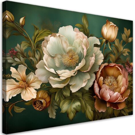 Tableau déco Feuillages naturels Botanicals 60x40 (1/5)
