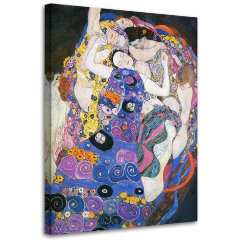 Tableau sur toile, Vierges - Reproduction G. Klimt - 60x90 (1/5)