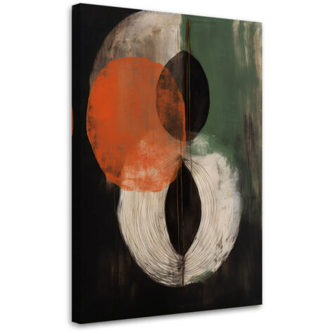 Tableau sur toile Composition abstraite 70x100 (1/5)
