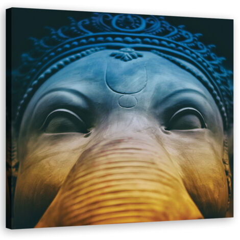 Tableau sur toile Statue de Bouddha Spa 30x30 (1/5)