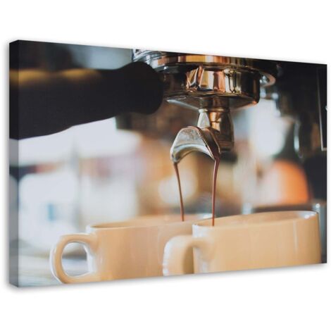 Tableau sur toile Cafetière 100x70 (1/5)