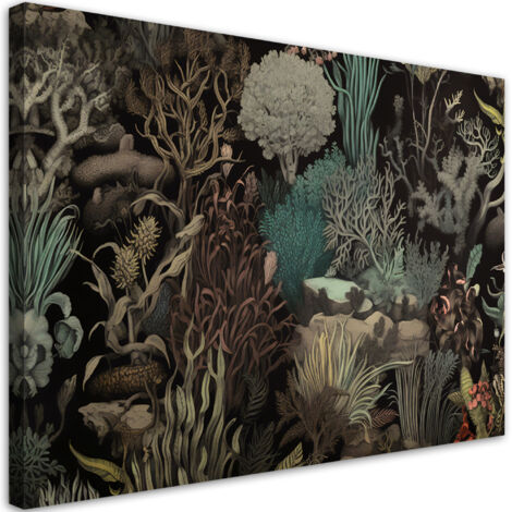 Tableau sur toile Plantes coralliennes de mer 60x40 (1/5)