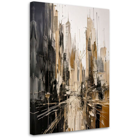 Tableau déco Ville Moderne Paysage 40x60 (1/5)