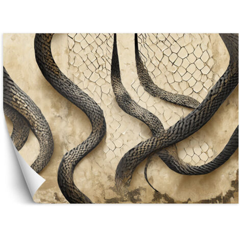 Papier peint Peau de serpent Texture Glamour 400x280 (1/5)