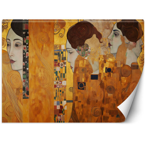 Papier peint Portrait doré d'une femme - G. Klimt 100x70 (1/5)