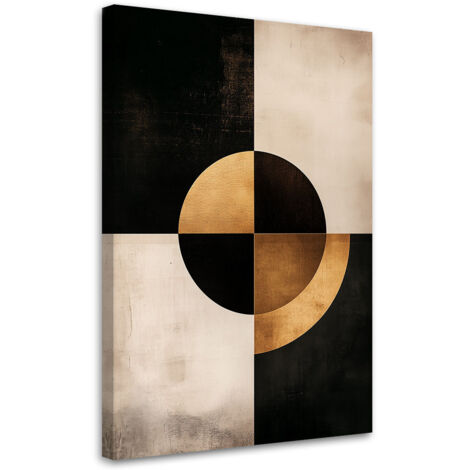 Tableau déco Cercle abstrait 60x90 (1/5)