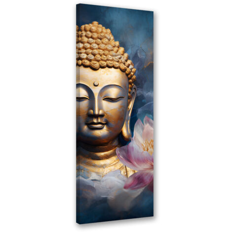 Tableau sur toile Statue de Bouddha 30x90 (1/5)