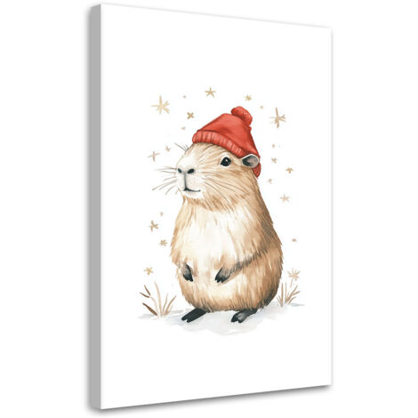 Tableau déco Capybara Animaux 40x60 (1/5)