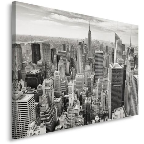 Tableau décoratif Panorama de la ville de New York 100x70 (1/5)