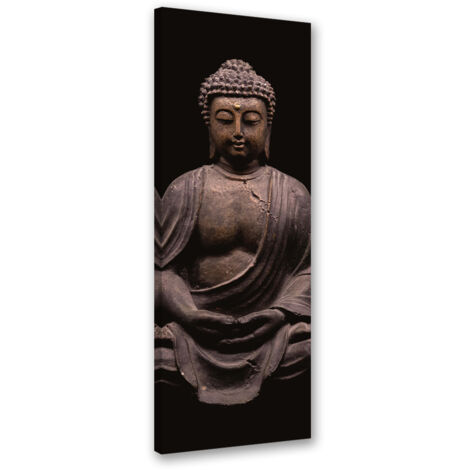 Tableau sur toile Statue de Bouddha 30x90 (1/5)