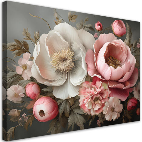 Tableau déco Feuillages naturels Rosa 60x40 (1/5)