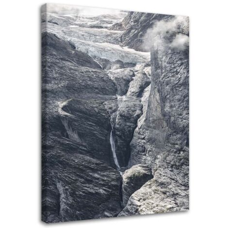Tableau sur toile Montagnes Roches Nature 40x60 (1/5)