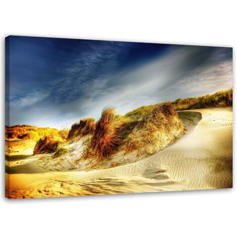 Tableau sur toile Dunes Sable Plage 90x60 (1/5)