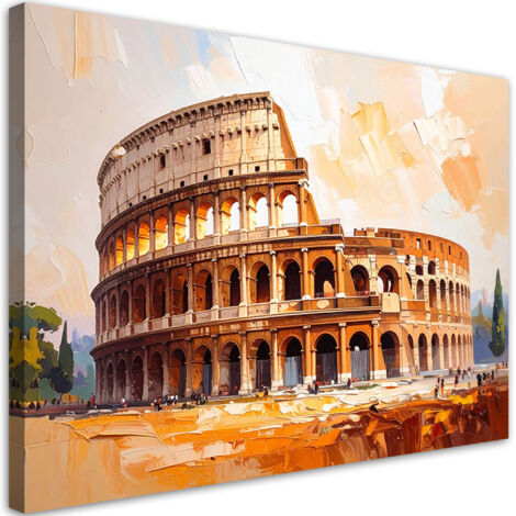Tableau déco Colisée de Rome Architecture 90x60 (1/4)