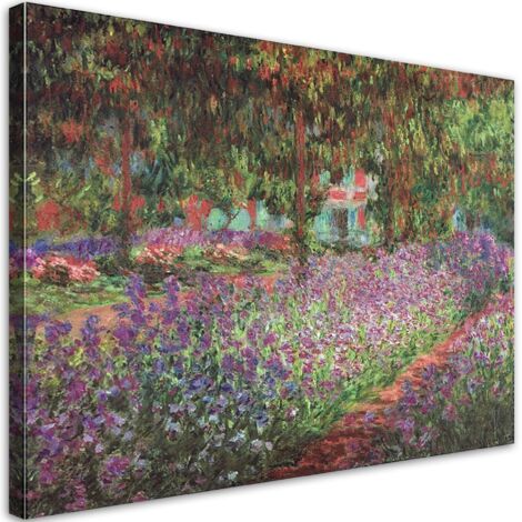 Tableau sur toile Le jardin de l'artiste à Giverny - C. Monet 60x40 (1/5)