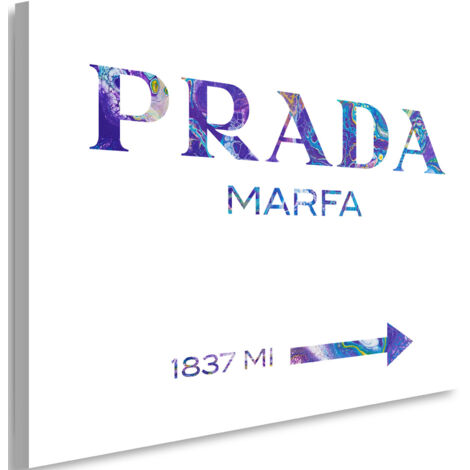 Tableau sur toile Mode Prada Marfa 100x70 (1/5)