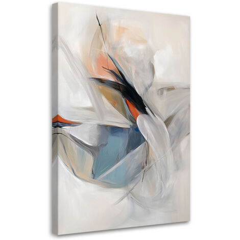 Tableau déco Abstraction minimaliste Aquarelle 40x60 (1/5)