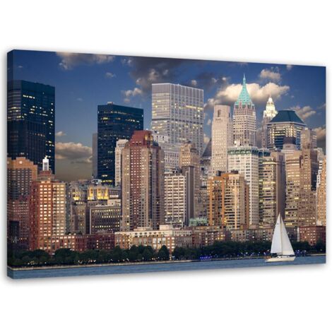 Tableau sur toile Skyline de New York 60x40 (1/5)