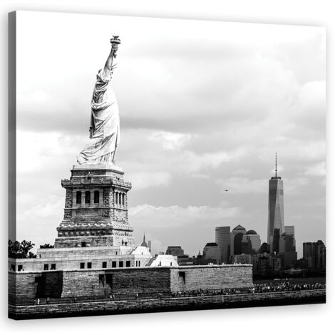 Tableau décoratif Statue de la Liberté New York 50x50 (1/5)