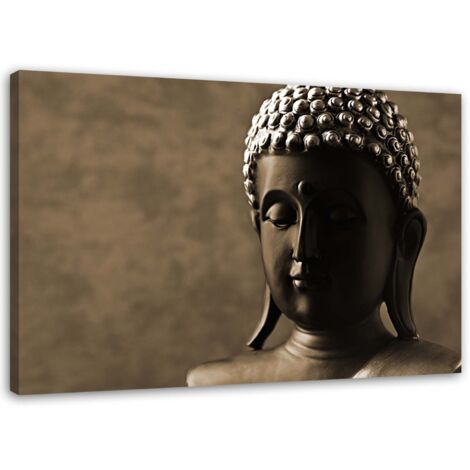 Tableau décoratif Statue de Bouddha Marron 60x40 (1/5)