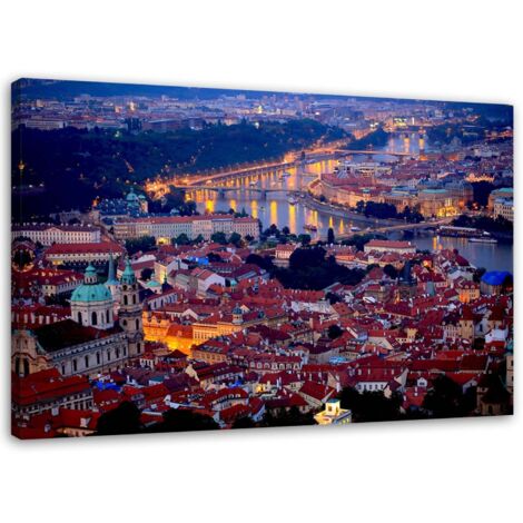 Tableau sur toile Ponts de la ville de Prague 60x40 (1/5)