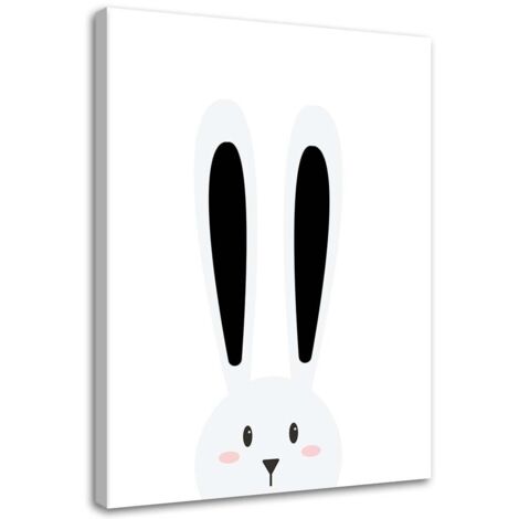 Tableau sur toile Animaux de lapin 40x60 (1/5)