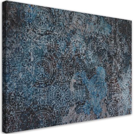 Tableau sur toile Mandala oriental vintage 60x40 (1/5)