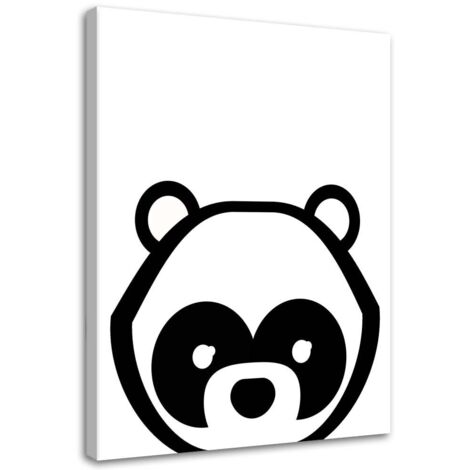 Tableau sur toile Animaux panda 40x60 (1/5)