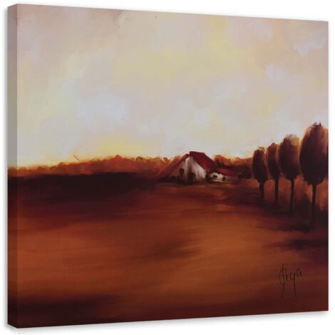 Tableau sur toile Automne Paysage Nature 40x40 (1/5)
